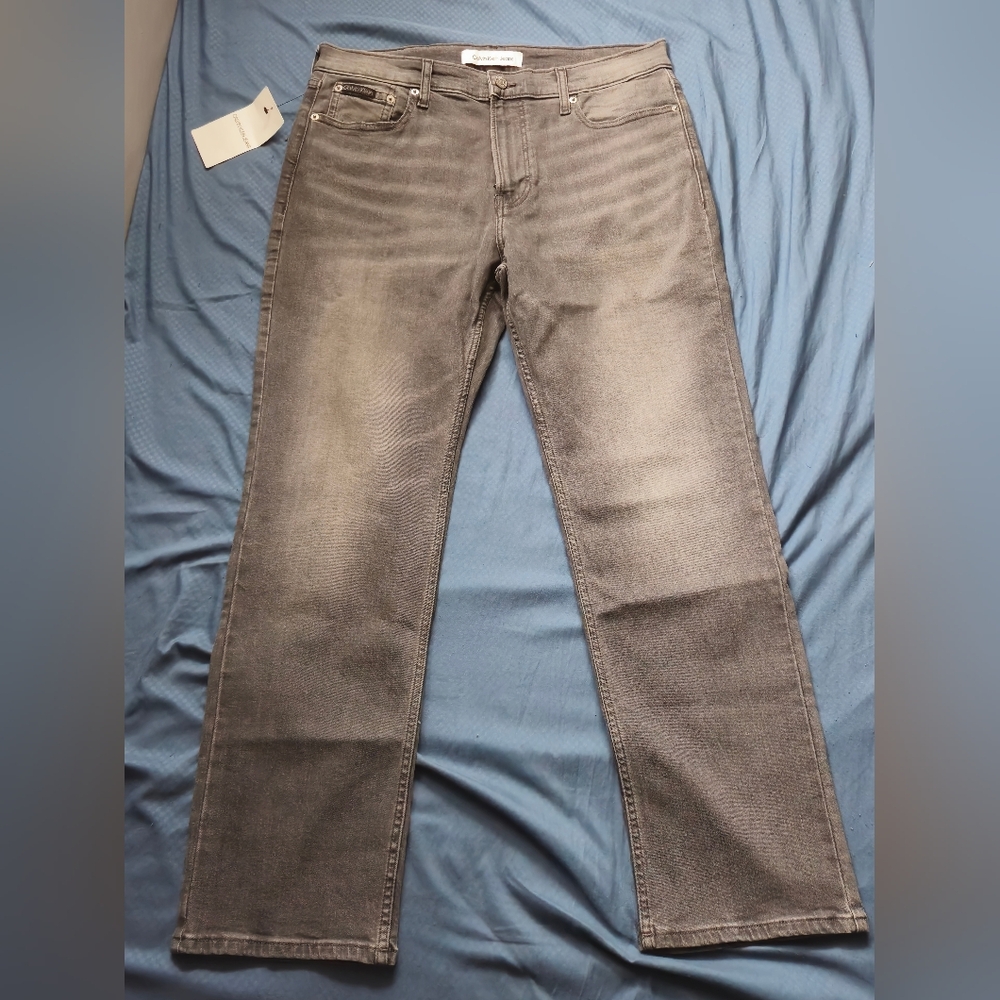 Gray Denim Jeans